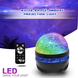 Colorful Starry Projector Galaxy Night Light Child Bluetooth USB Music Player Star NightLight Romantic Projector Night Lamp Gift