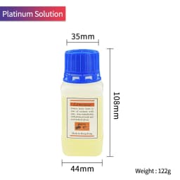 NIUPIKA RoseGold Jewelry Plating Solution 24K Gold Electroplating Platinum Water Silver Oxidizer Imported Liquid for Diy Making
