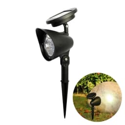 Unique Design 18 Led Rgb Spot Light Waterproof Garden Led Solar Stake Spotlight For Pathway Landscape Lawn Outdoor Decor