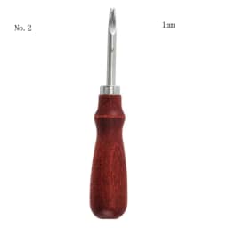 1.0/1.2/1.4/1.6mm Leather Edge Beveler Skiving Beveling Knife Cutting Hand Craft Tool with Wood Handle DIY Sewing Tools