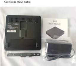 CPU Intel J3710 Windows 10 Pro Mini PC HTPC, with 8GB RAM 128GB ROM, USB 3.0, 1*HD-MI 1*VGA AC WIFI Computer