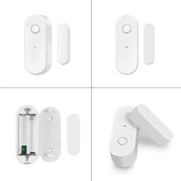 Tuya WiFi Door Sensor Window Anti-intrusion Door Open Close Burglar Security Alarm Magnetic Sensor Smart Life Alexa Google Home