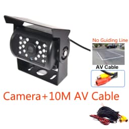 Vehicle Car Rear View Truck Camera Parking Front Reverse Backup Camera RC Infrared IR CCD HD for School Bus Trailer Pickups RV