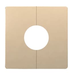 1 Pc Wall Split Flange Square Escutcheon Plate Water Pipe Wall Covers Reserved Drill Hole Panel Decor for Wires Faucets Pipes