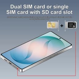 K-Touch NEW Mobile Phones C27 Ultra Smartphone 7.3 Inch Screen Cheap Cell Phone 5G Dual Card 7800mAh 16+48MP Camera Android 15 WIFI GPS Global Version Cellphones
