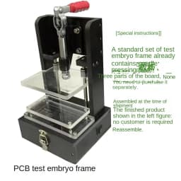 PCB Testing Jig PCBA Tester Embryo Frame Universal Test Frame Test Stand Circuit Board Detection Bracket Fixture 130x70MM
