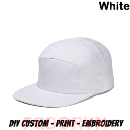 Fedoryn Custom Embroidery Flying Cap Cotton 5-panel Camping Hat Flat Brim Baseball Cap Design Print Skateboard Cap Wholesale