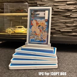 Reflective Surface Tech Border Aluminum Alloy Graded Card Protect Cases, Metal Frame For PSA CGC BGS Trading Card Slabs Holder