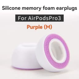 Memory Foam Replacement Eartips for Apple AirPods Pro 3 Soft Sponge Earpads Cap Ear Tips Accessories XXS/XS/S/M/L