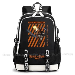 Attack on Titan Backpack Anime Mochila Student School Bag Boys Girls Gift Casual Daily Travel Rucksack