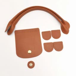 1Set DIY Handbag Bag Set 8pcs Bag Handle With Holes Bag Flap Cover Handmade Crochet Bags Accessories Women Backpack Parts Hot