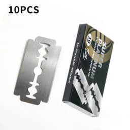 10Pcs/100Pcs Stainless Steel Razor Blades Old-Fashioned Manual Double Edge Shaver Razor Blade Hairdressing Barber Shaving Tools