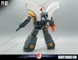Pangu Transforming Toy PT-02M PT02M God Scale Reduction Defense Fortress Movable Figure Model Statue Birthday Gift In Stock 26CM