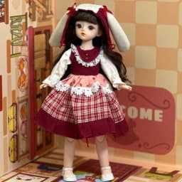 1/6 Bjd Doll Starry Blue Eyes 30CM 23 Movable Jointed Dolls Fashion Dress DIY Toy Dolls with Shoes for Children Birthday Gifts