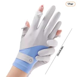 Sunscreen Stretch Women Anti UV Mid-long Breathable Glove For Spring Summer Thin Gloves