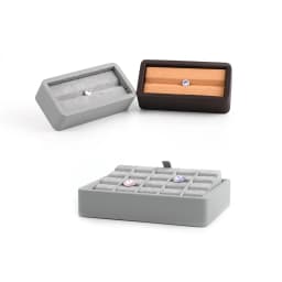 Quality Loose Diamond Color Grading Sorting Display Case Gems Holder Jewelry Gemstone Organizer Tray Bead Stone Storage Showcase