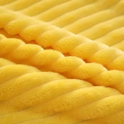 Solid Color Soft Silky Warm Yellow Coral Fleece Blanket Summer Office Nap Flannel Throw King Queen Winter Bedspread