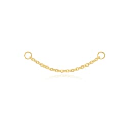 AIDE 925 Sterling Silver 9 Types Zircon CZ Chain Spare Parts Rock Punk Hoop Piercing Hoops Drop Earring Fine Jewelry Gift 1pc