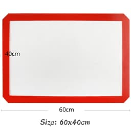 Non-Stick Silicone Baking Mats Cookie Pad Rolling Dough Mat High Temperature Resistant Glass Fiber Oven Mat Batter Flour Fondant