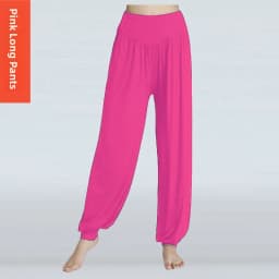 New Yoga Women's Square Dance Practice Pants Modal Cotton Elastic Large Size Loose Lantern Pants Summer Thin Model