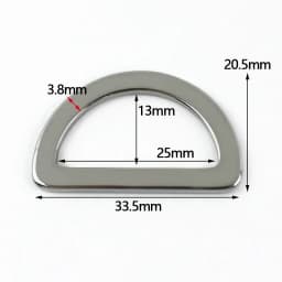5/10/20Pcs 15-38mm D Ring Stainless Steel Bag Buckle Webbing Strap Connector Hook Dog Collar Decor Loop DIY Hardware Accessories