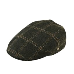VOBOOM Wool Tweed Herringbone Flat Cap Newsboy Caps Men Women Classic Cabbie Driver Hat Beret for Male Golf Hunting Ivy Hats