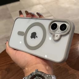 Luxury For Magsafe Transparent Case For iPhone 18 12 13 14 15 16 17 Pro Max Mini Plus Magnetic Wireless Charge Bumper Case Cover