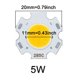 10pcs 3W 5W 7W 10W High Power LED Source Chip 13mm 20mm 24mm SMD LED COB Light Bulb LED Diode Light Lamp Spotlight Downlight DIY