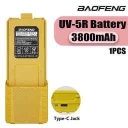BaoFeng Original 1800mAh Li-ion Battery BL-5 Suitable for BaoFeng UV-5R UV-5RA UV-5RC UV-5RE DC 7.4V Battery Baofeng Accessories