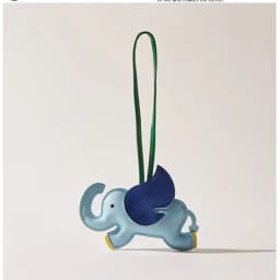 Cute and Playful Leather Dumbo Bag Pendant Bag Charm Bag Accessories School Bag Backpack Charm