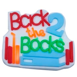 1PVC Schoolbag Pencil Study Styles Children Sandals Shoe Charms Cute Shoe Decorations Clog DIY Wristband Charms
