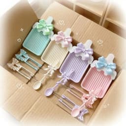 Creative Fuse Beads Tools Set Efficient Bowknot Perler Bead Auxiliary Tool Kit DIY Save Time Fuse Beads Spoon Pen Tray Kits