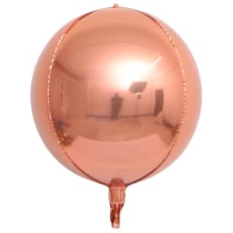 5/3/2Pcs 4D Round Foil Balloons 10/18/22inch Metallic Rose Gold Silver 4D Foil Balloons Helium Air Globos Birthday Wedding Decor