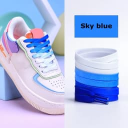 10 Colors Flat Shoe Laces Rainbow Shoelaces Men and Women Universal Casual Canvas Shoes Colorful Shoelace 90/120CM Polyester