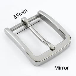 1Pc 35/40mm Stainless Steel Man Belt Buckle for 33/38cm Waistband Head Men Jeans Pin Clasp Belts DIY Leather Crafts Accessories