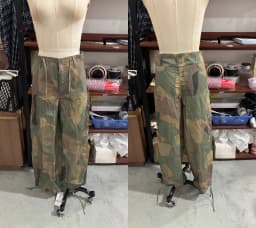 Elegant Printed Women's Pants Lace-Up Loose Soft Lady Long Trousers 2026 Autumn Winter Chic New Female All-Matched Street Slacks