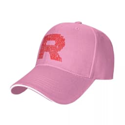 Team Rocket Inspired Gym Outdoor Adventures Mens Cap Sports Caps Baseball Cap Men