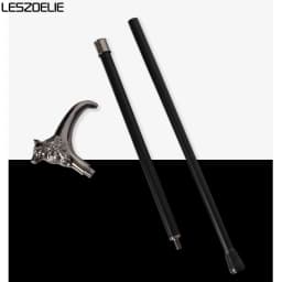 Wolf-Head Luxury Walking Stick Canes Men 2025 Fashion Decorative Walking Stick Women Fashionable Cane Vintage Walking Cane Stick