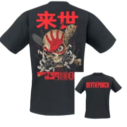 The Righteous Side of Hell Five Finger Death Punch T-Shirt Men Women Rock Band Graphic Tee Cotton Summer Streetwear Top