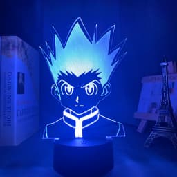 Acrylic 3d Lamp Anime Hunter X Hunter Killua and Gon for Bedroom Decor Nightlight Birthday Gift Led Night Light Manga Hxh Killua
