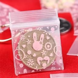 500PCS Mini Clear PE Zip Lock Bags Small Items Storage Bag Plastic Packaging Earring Ring Pills Pendant Plastic Bags Trial Pouch