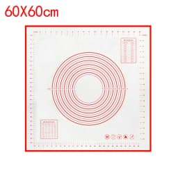 New Oversize 80/70/60cm Silicone Baking Mat Pastry Rolling Kneading Pad Kitchen Crepes Pizza Dough Non-stick Pan Pastry Mat