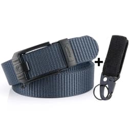 Luxury Metal Automatic Buckle Canvas Belts For Men Thick Tough Nylon Webbing Waistband Outdoor Jeans Pants Tactical Belt Hiking