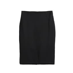 High Elastic Women's New Three-split Package Hip Slim One Step Professional Skirt