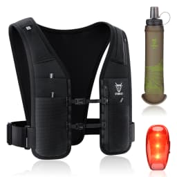 UTOBEST UTR113 Reflective Running Hydration Vest Adjustable Phone Holder Hydration Pack for Training Cycling Hiking