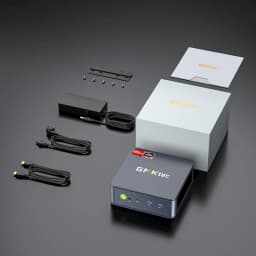GMKtec M6 Ultra Gaming Mini PC AMD Ryzen 5 7640HS (Upgraded 6600H/6800H) Desktop Mini Computers WiFi 6/BT 5.2, Triple 4K Display