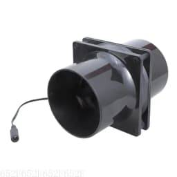 12cm Duct Fan Powerful Inline Extractor Fan 12V Duct Blower Indoor Air Exhaust Boosters For Workshop Basement Tent