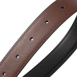 High Quality 2.8cm Width Mens Genuine Cow Leather Belts No Buckle Hole Belt For Men Male Waist Belts Strap Black
