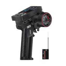 HotRC CT-10B 10Ch 2.4Ghz RC Transmitter CT10B F-10A Receiver for Climbing Drift Vehicle RC Car Truck Ship Tank Aircraft Model