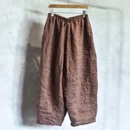Johnature Women Ramie Solid Color Wide Leg Pants Elastic Waist Spring Trouser 2025 New Original Casual Women Long Pants